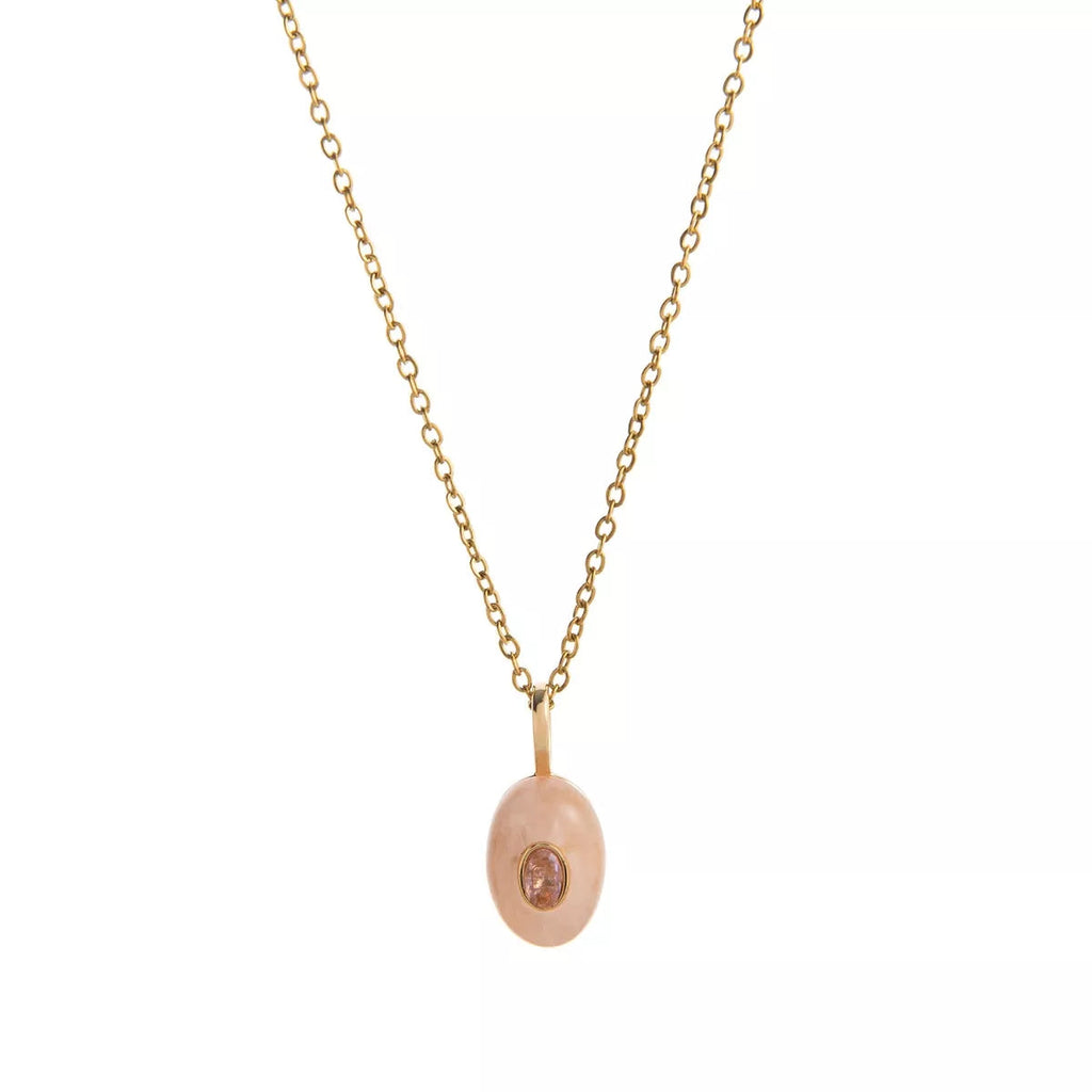 Natural Stone Pendant Necklace