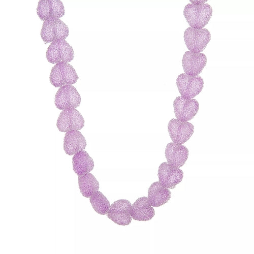 Colorful Resin Heart Necklace