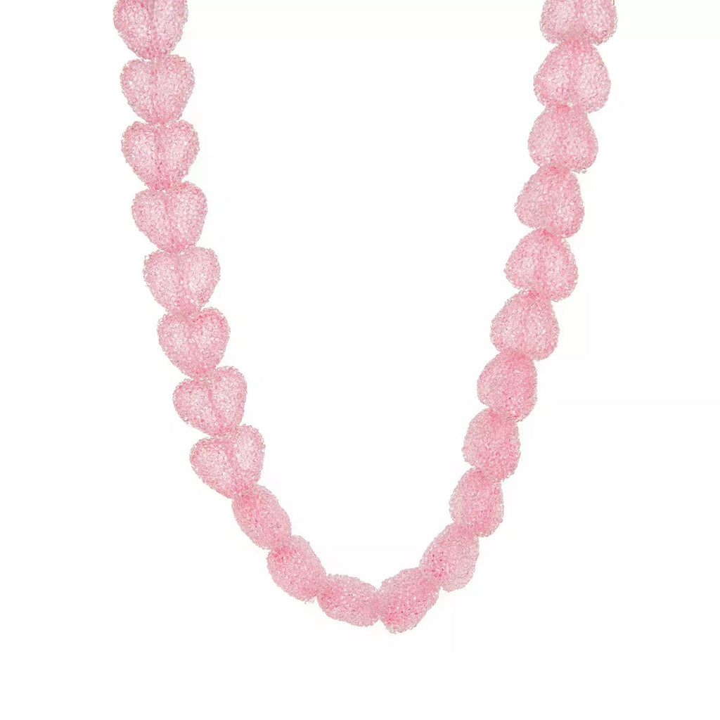 Colorful Resin Heart Necklace